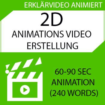 Animiertes Video - 60-90 SEC ANIMATION (240 WORDS) - Präsentieren Sie ihr Produkt/Service/Unternehmen