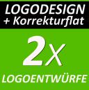 LOGOFLATRATE 2x Logoentwürfe Firma Firmengründung Firmenlogo - KORREKTURFLATRATE