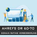 domainrating Ahrefs Rating Verbesserung ahrefs rank 60-70 google ranking optimierung