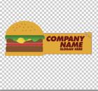 #024 Logo Template, Imbiss, Burger, Restaurant, Fast Food