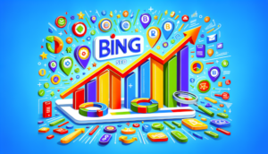 Eine Grafik, die die Wichtigkeit von Bing SEO darstellt