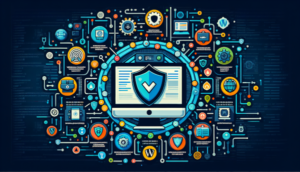 Ein grafisches Diagramm, das die Bedeutung von WordPress Scannern für die Sicherheit von Websites zeigt