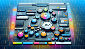Eine grafische Darstellung der SEO-Einstellungen in Shopware 6, die verschiedene Optionen und Einstellungen zeigt
