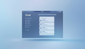 Eine Übersicht der Gmail-Oberfläche mit verschiedenen Funktionen