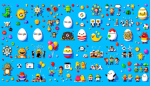 Eine Sammlung von Google Easter Eggs aus dem Jahr 2025, die Überraschungen und Spaß bieten