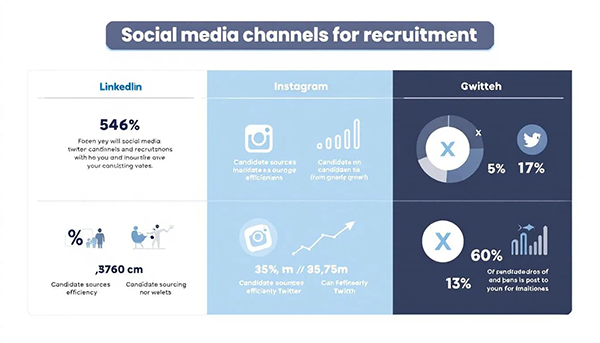 Wichtige Kanäle für Social Recruiting Wichtige Kanäle für Social Recruiting