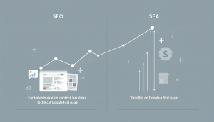 Vergleich zwischen SEO und SEA