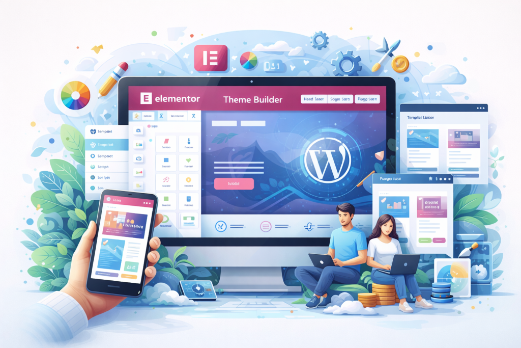 Elementor Theme Builder für WordPress einfach erklärt