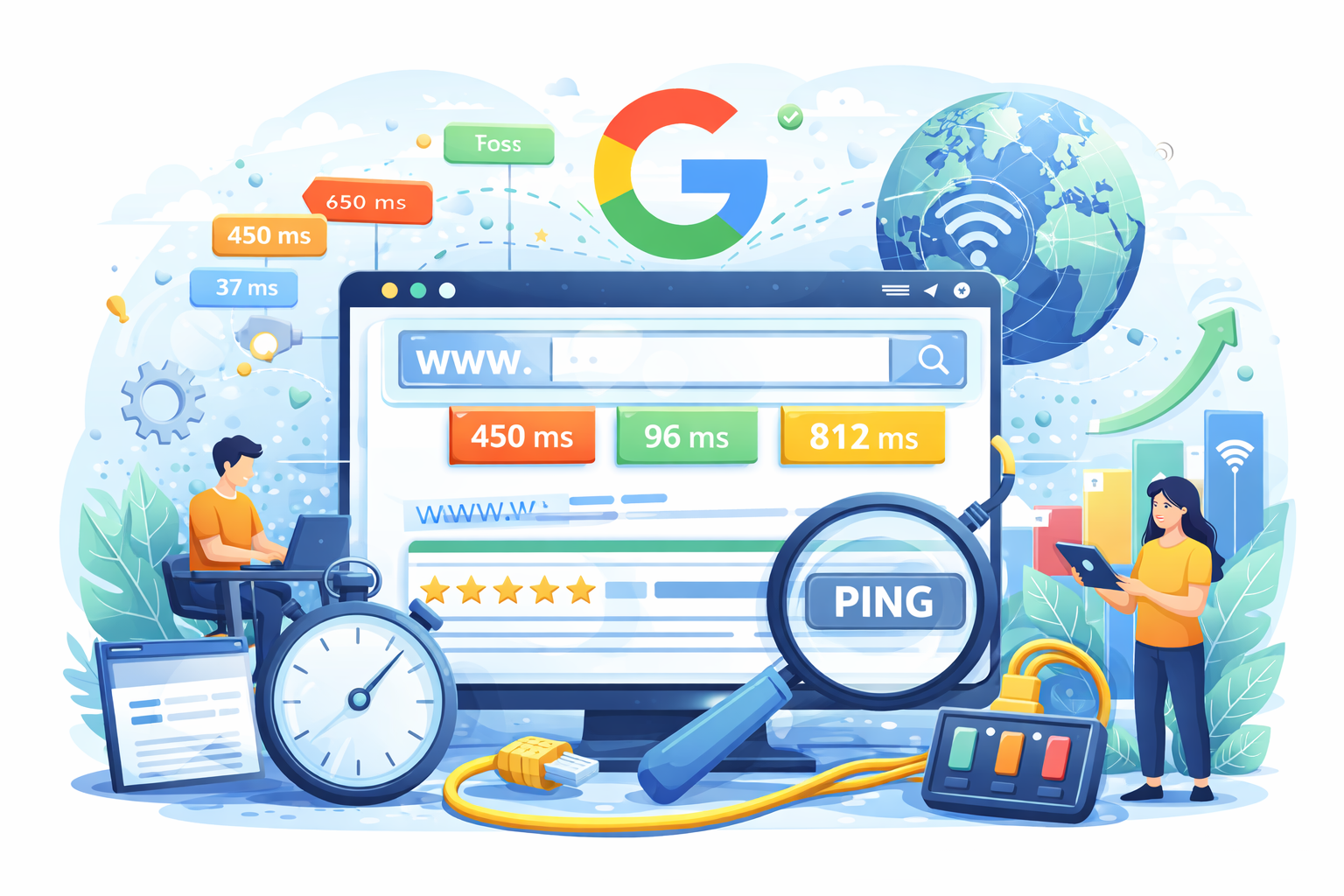 Google Ping Test